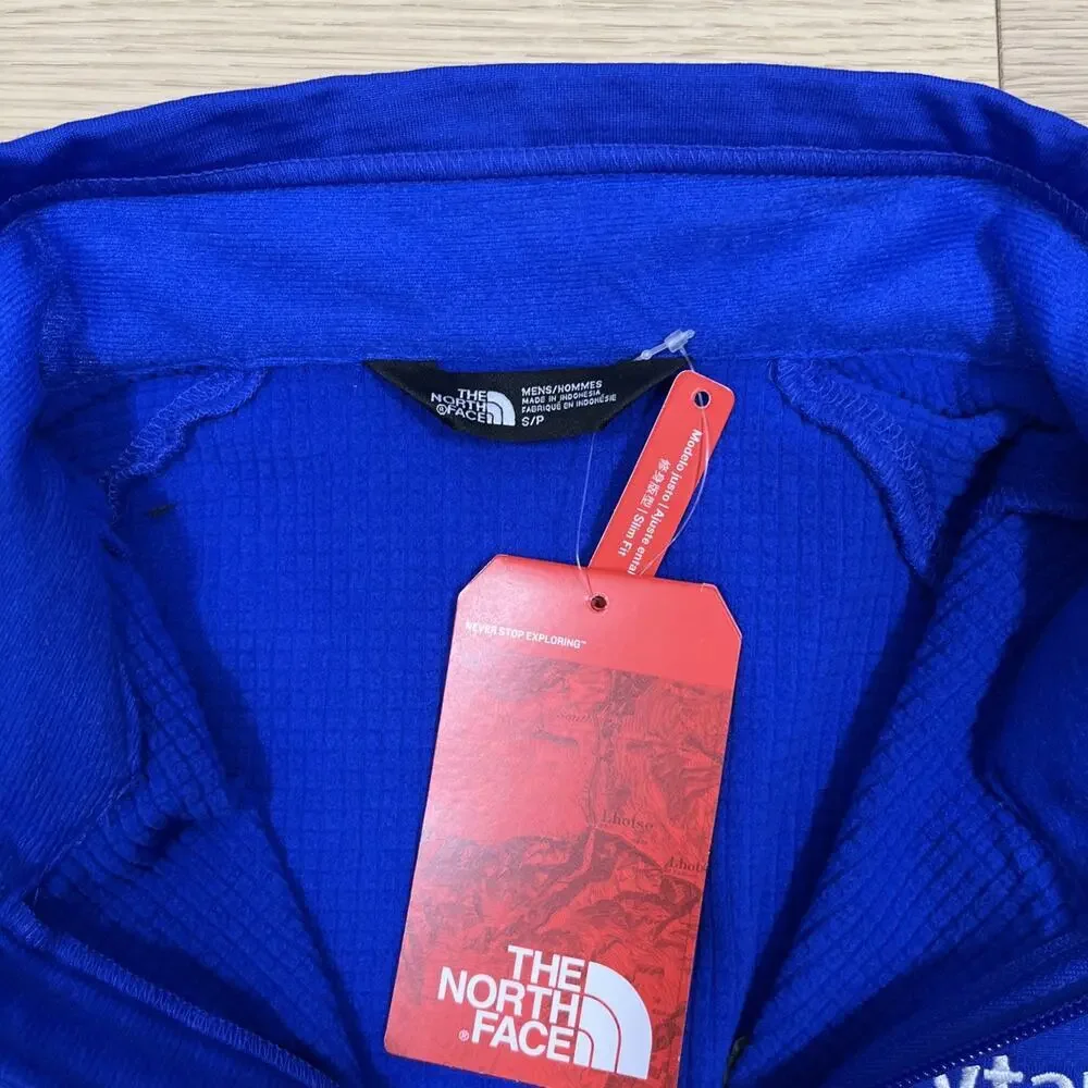 The North Face Summit 1/2 Zip Crevasse Baselayer DotKnit Pullover Mens TNF Blue